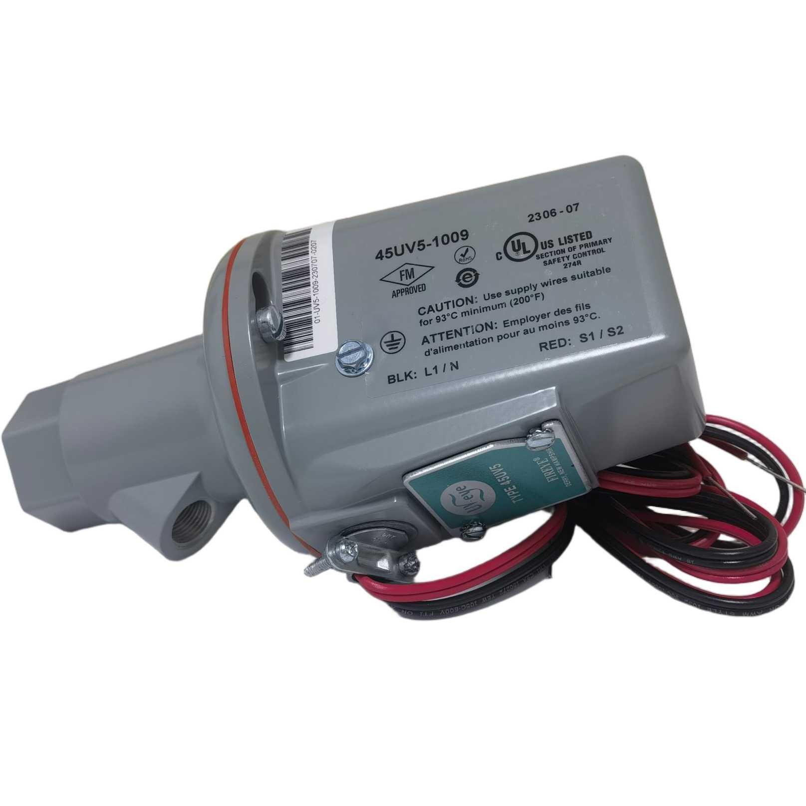 Rapid Flame Detection The FIREYE 45UV5-1009 Flame Scanner for Fast ...